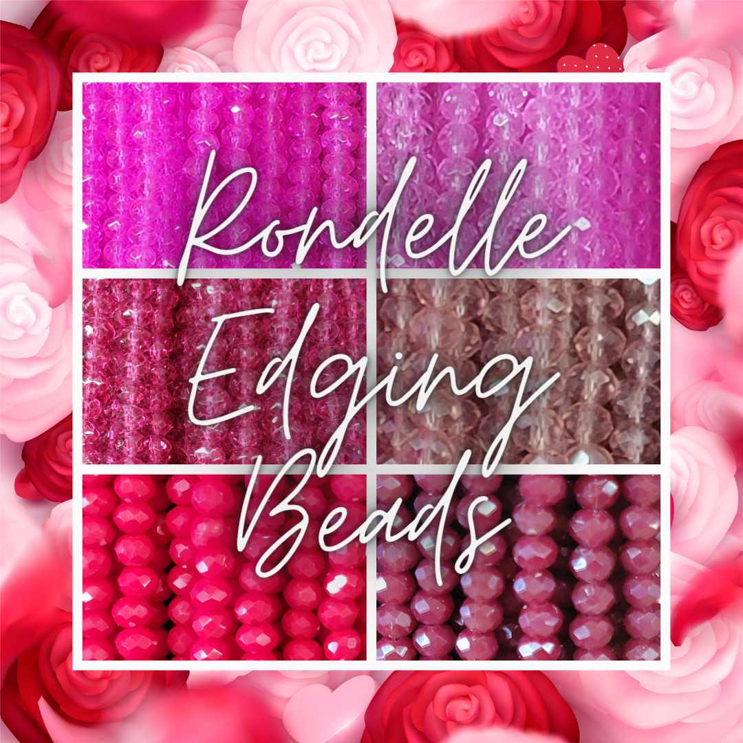 Valentines Rondelle Edging Bead Bundle