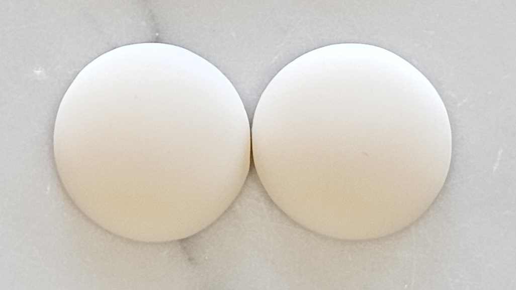 Large Round Matte Cabs