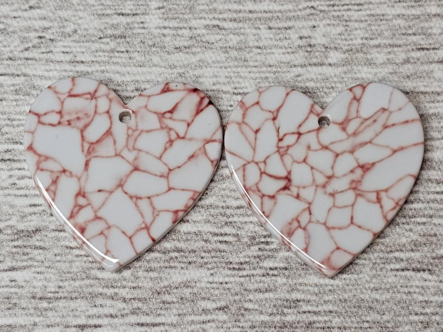 Acrylic Heart Slabs