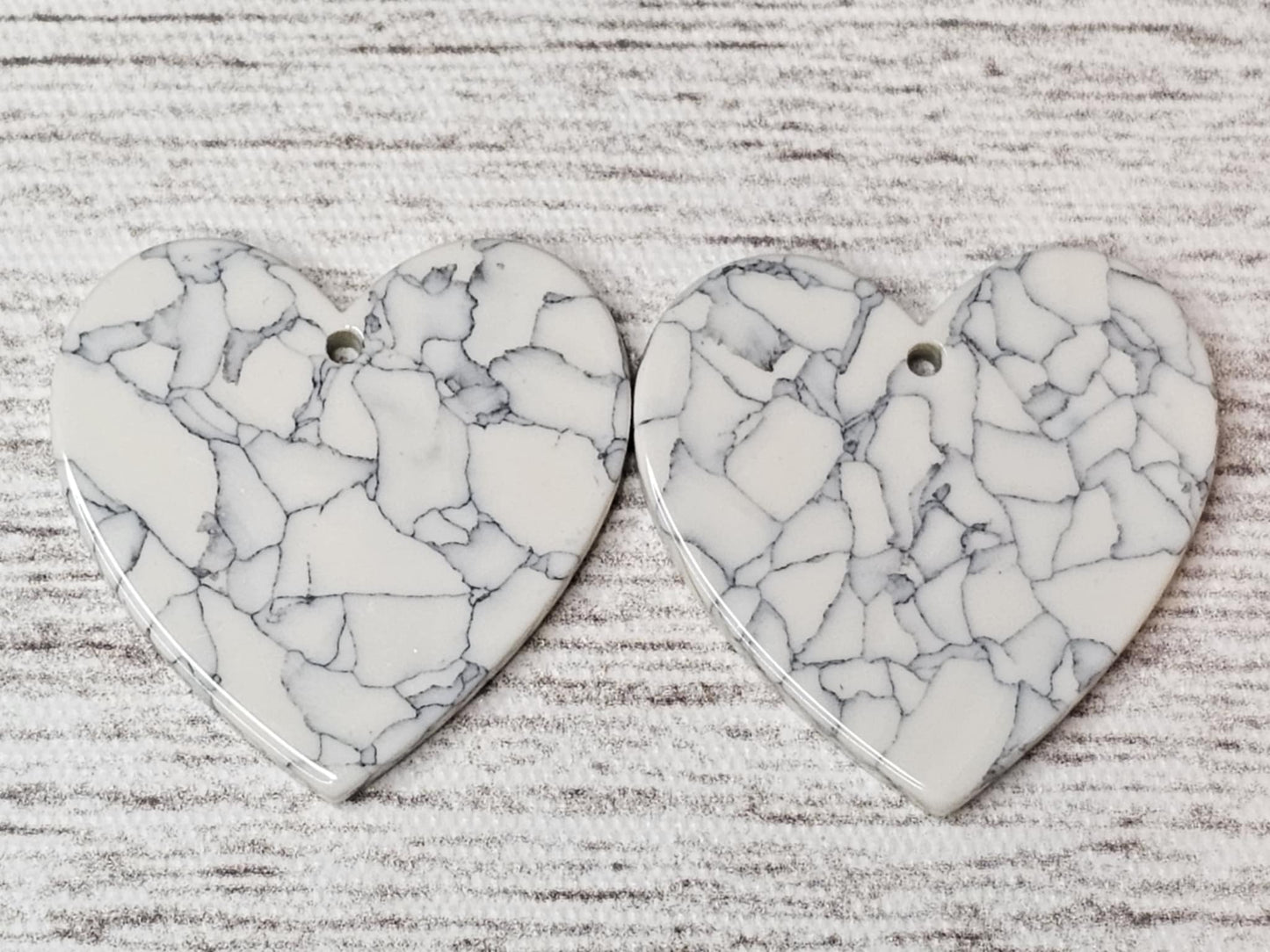 Acrylic Heart Slabs