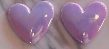 Irridescent Gloss Heart Cabs