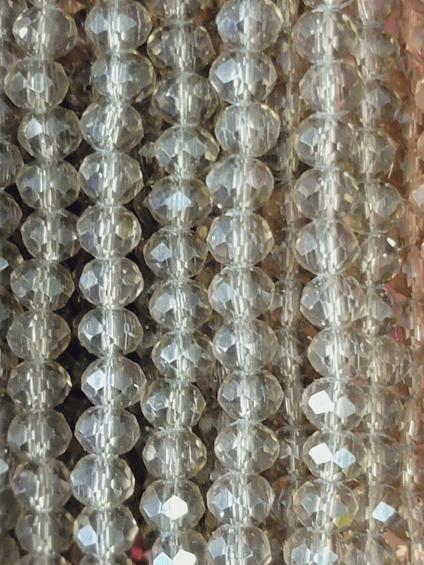 (4mm) Rondelle Edging Beads