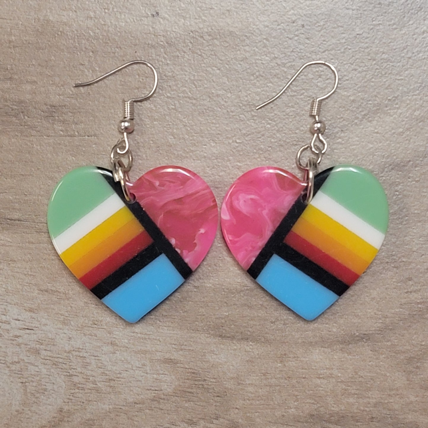 Heart Resin Inlays