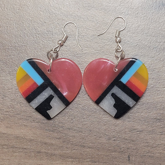 Heart Resin Inlays