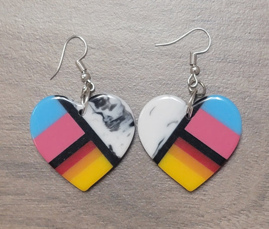 Heart Resin Inlays