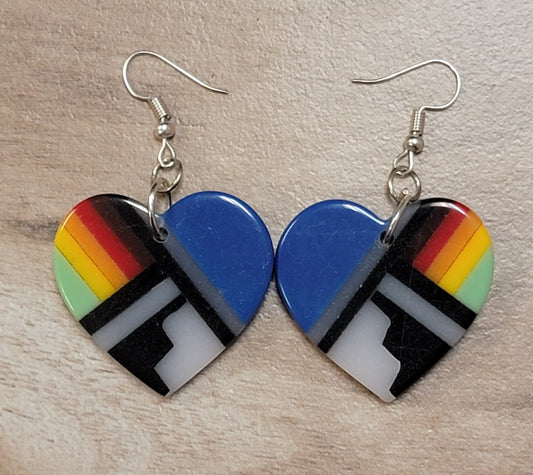 Heart Resin Inlays