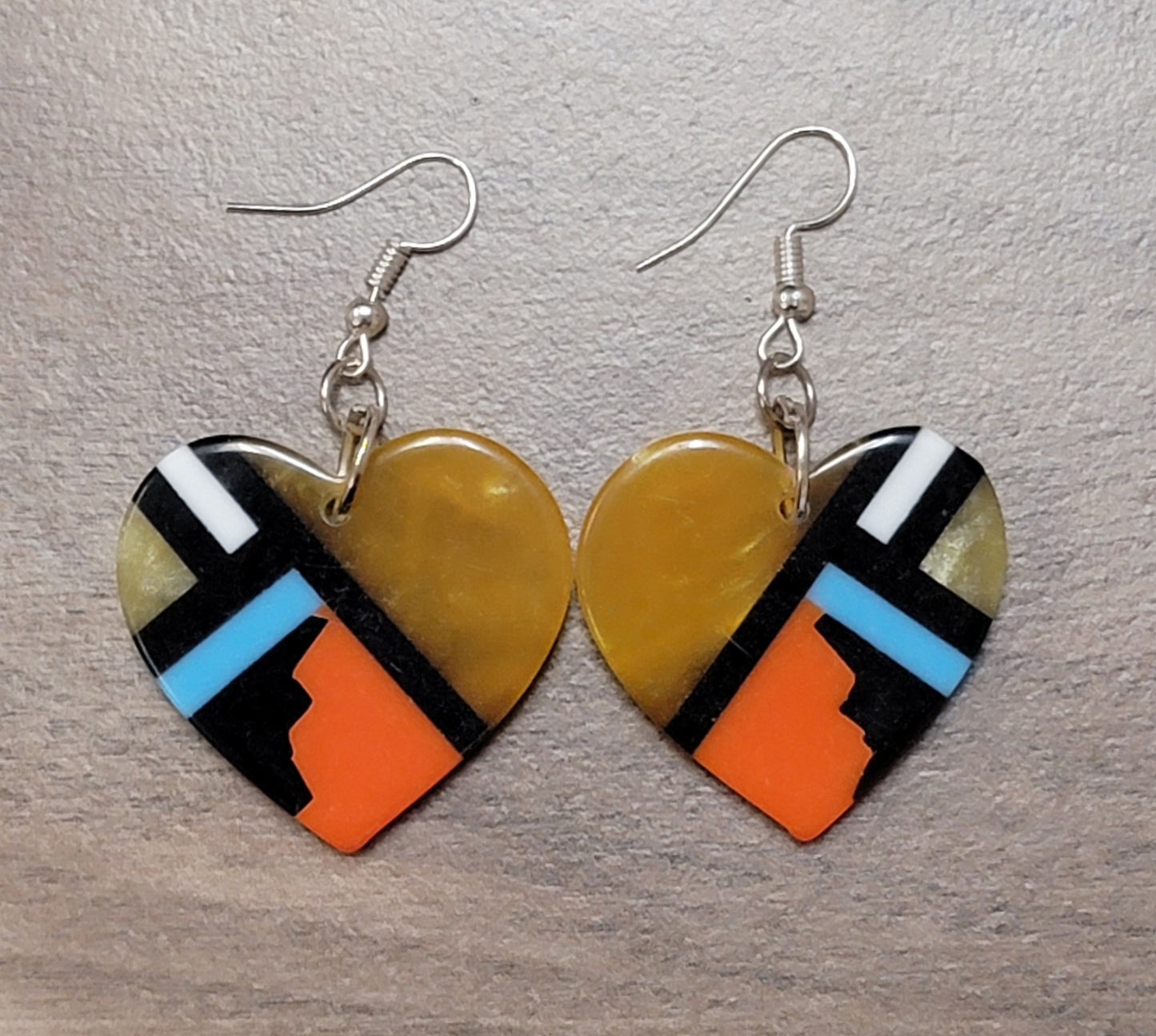 Heart Resin Inlays