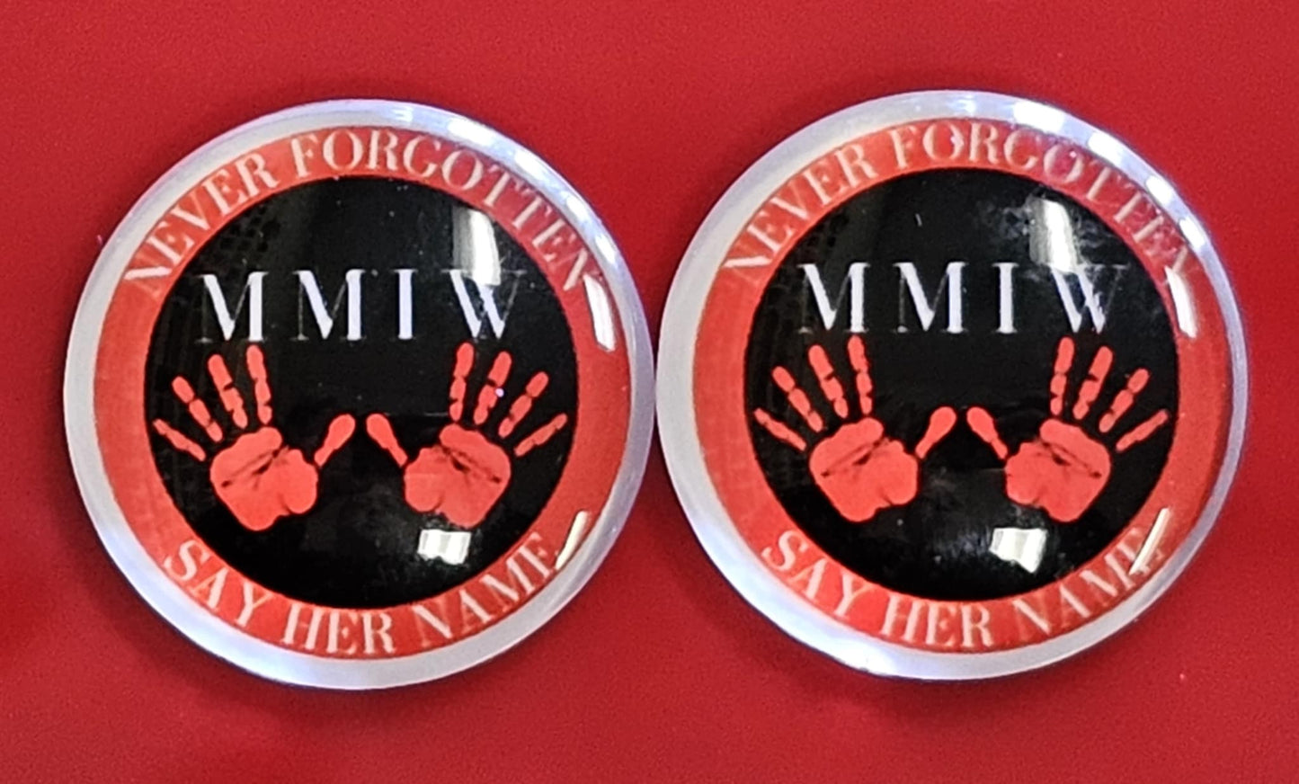 MMIW Dedication Glass Cabs