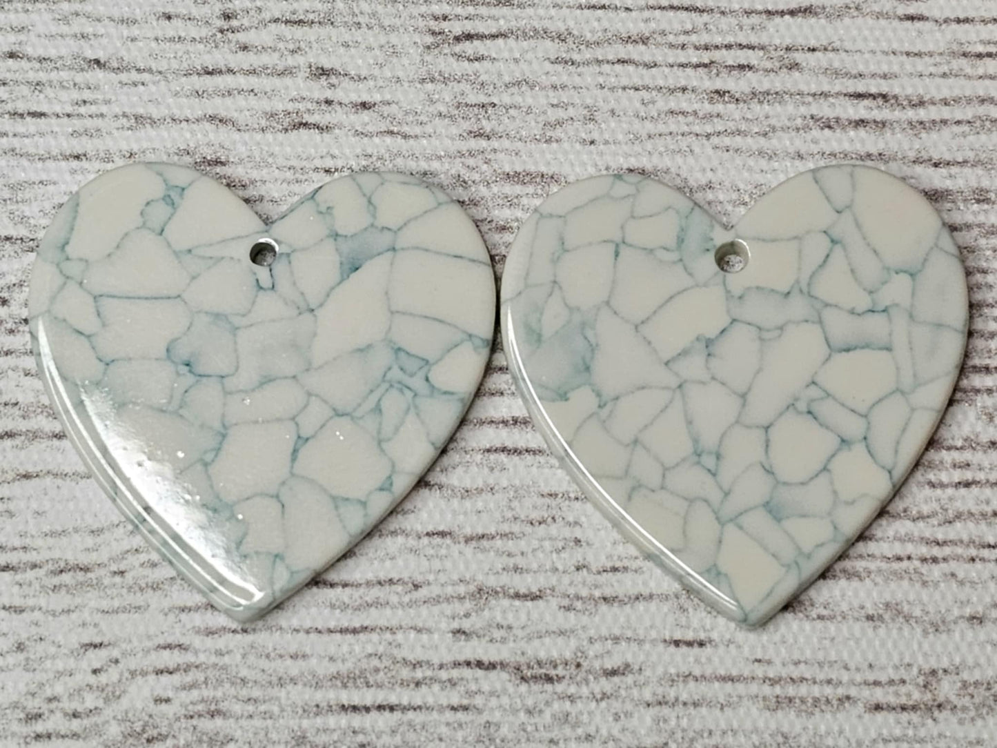 Acrylic Heart Slabs