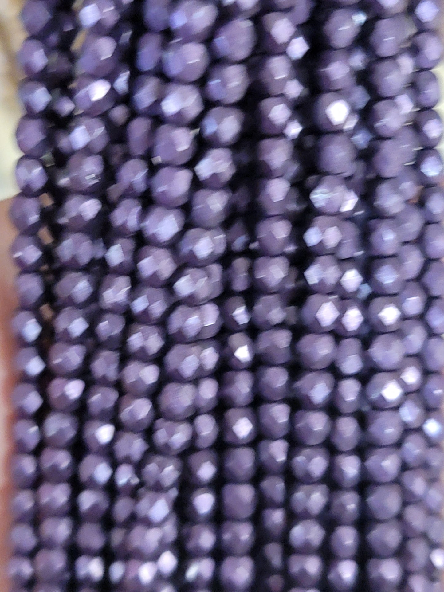 (4mm) Fire Polish Edging Beads