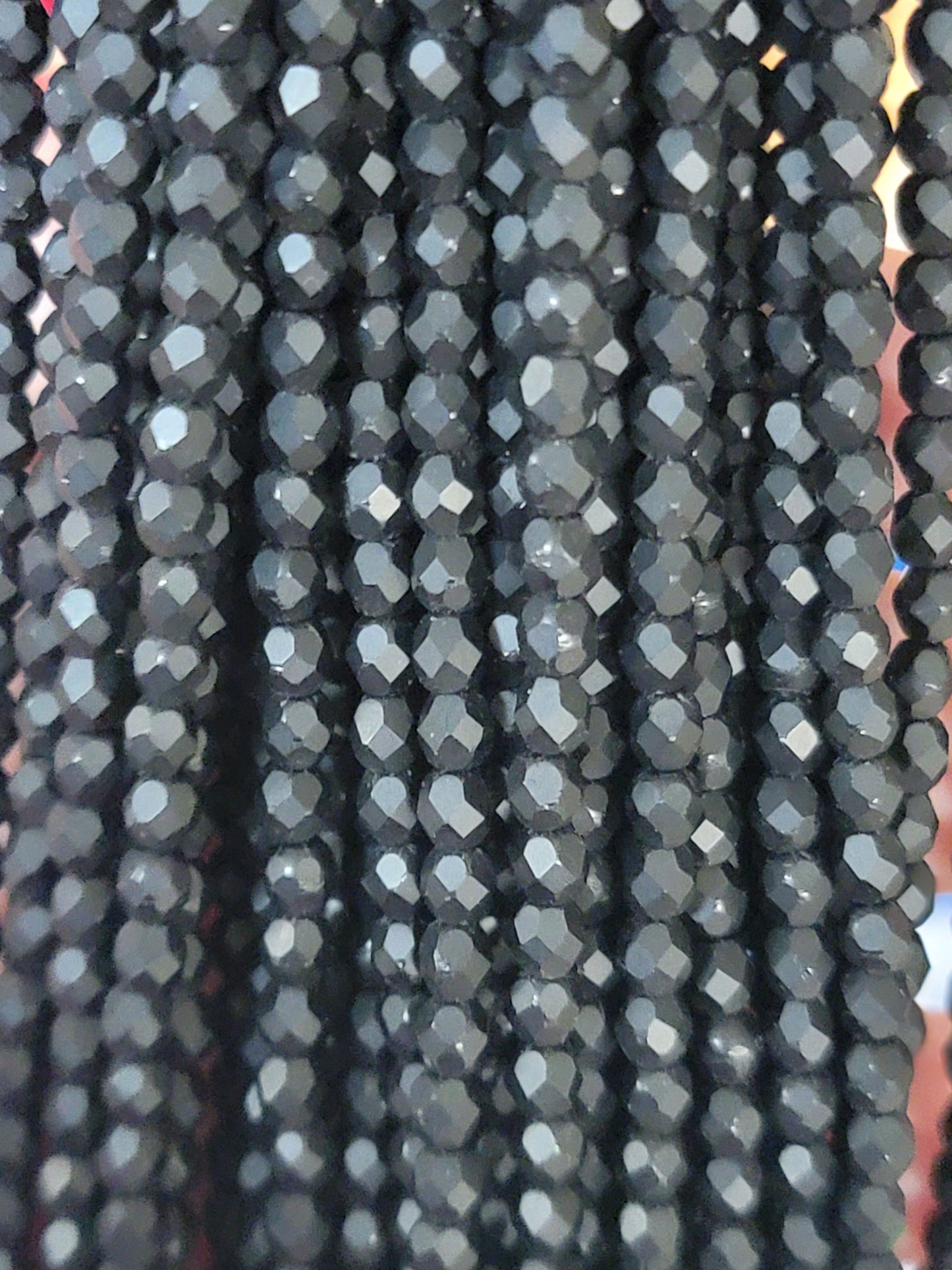 (4mm) Fire Polish Edging Beads