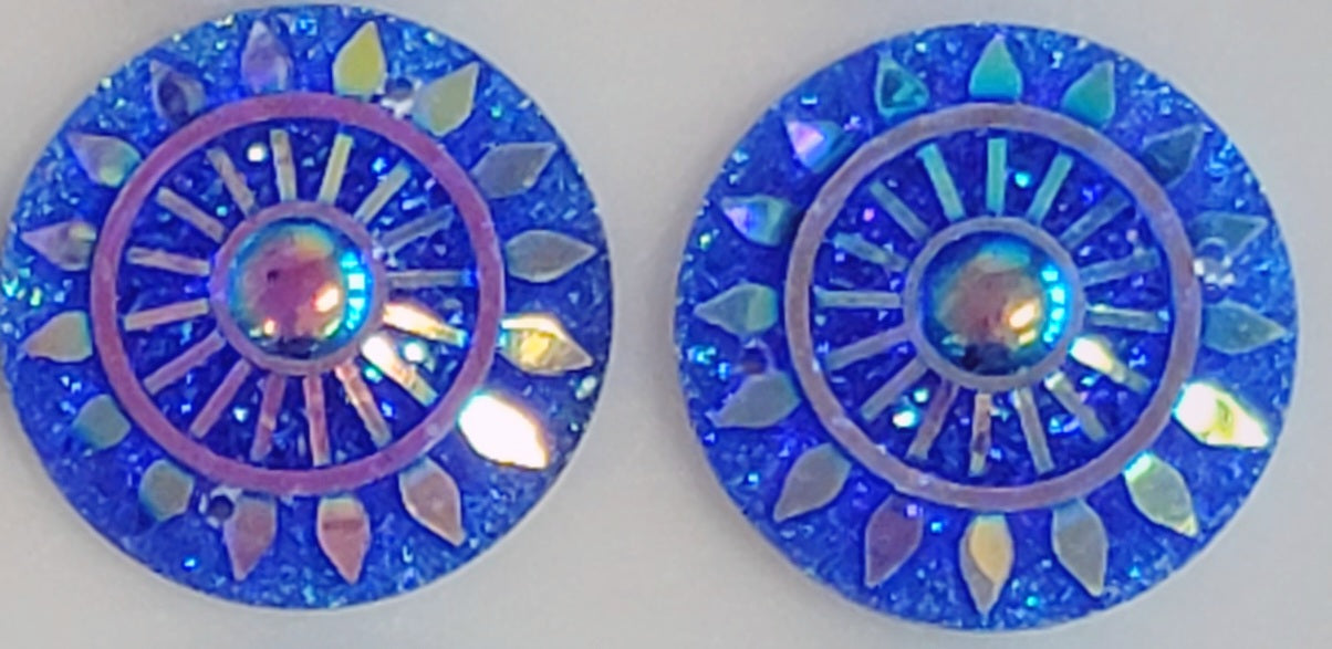 Round Tribal Design Cabs