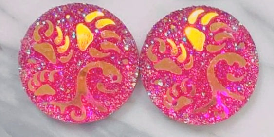 Round Paw Swirl Cabs