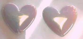 Irridescent Gloss Heart Cabs