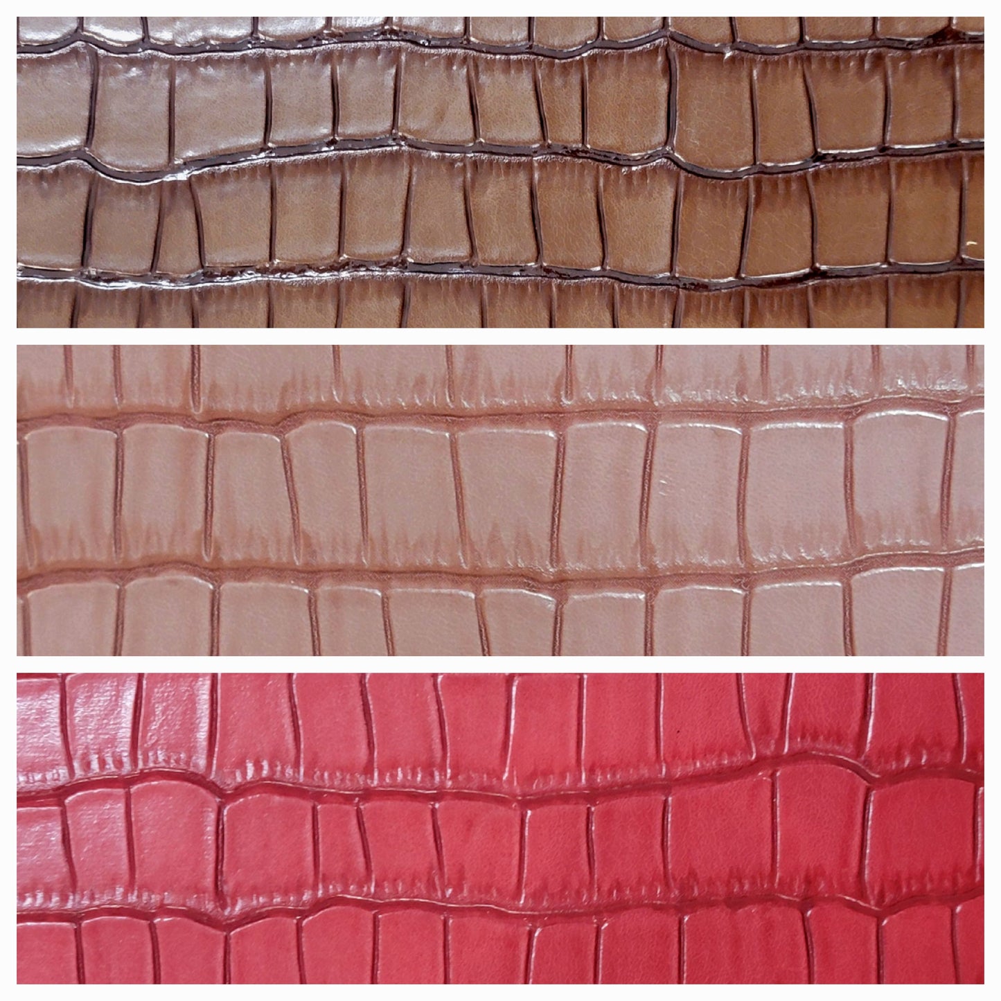 Faux (Alligator Skin) Leather