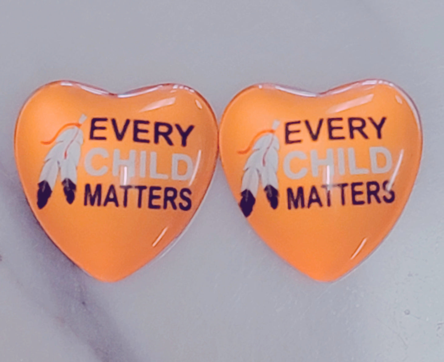 Every Child Matters Dedication Glass Cabs