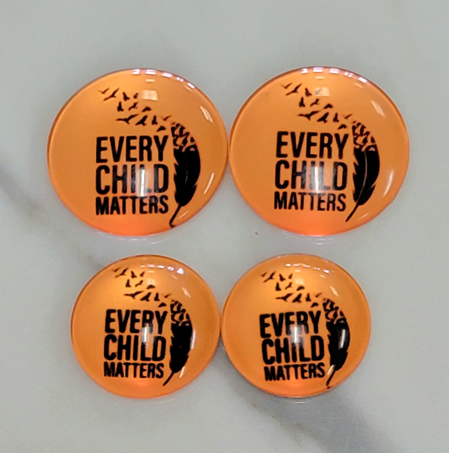 Every Child Matters Dedication Glass Cabs