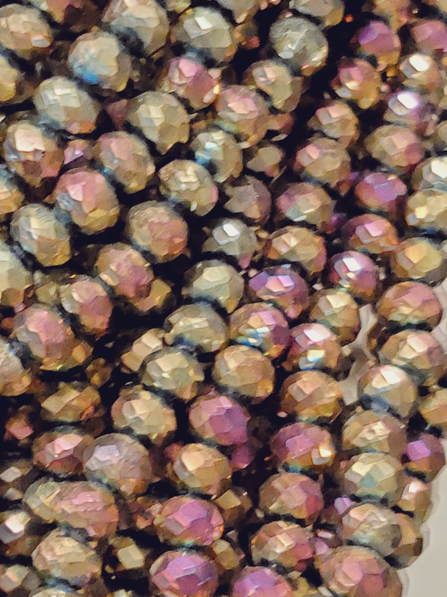 (6mm) Rondelle Edging Beads