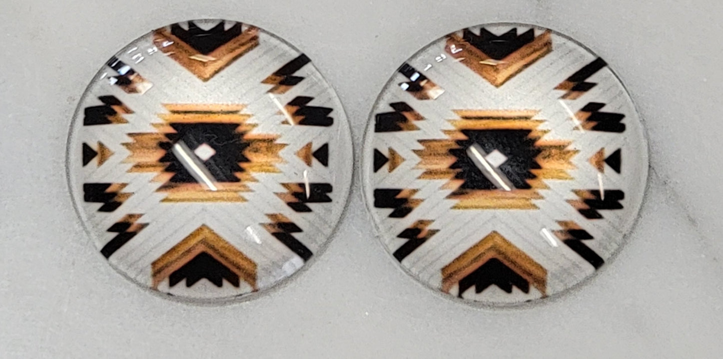 Native Design Round Glass Cabs