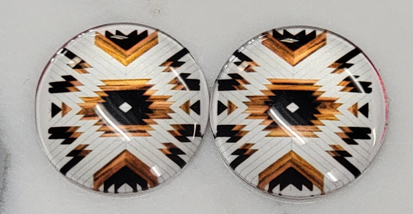 Native Design Round Glass Cabs