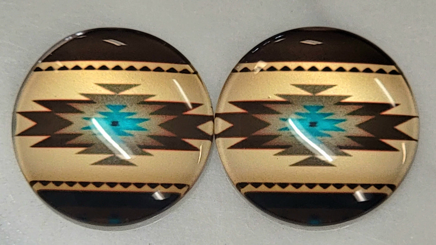 Native Design Round Glass Cabs