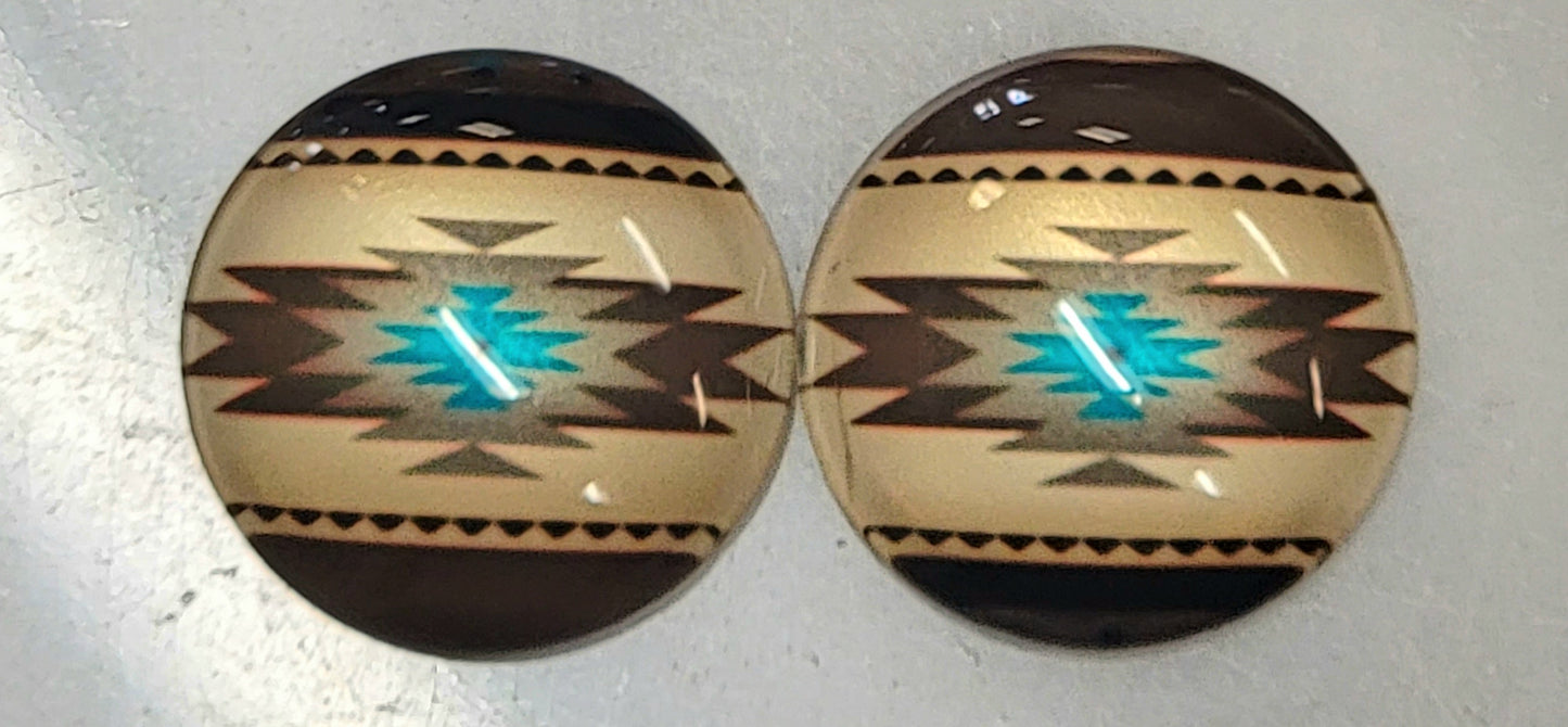 Native Design Round Glass Cabs