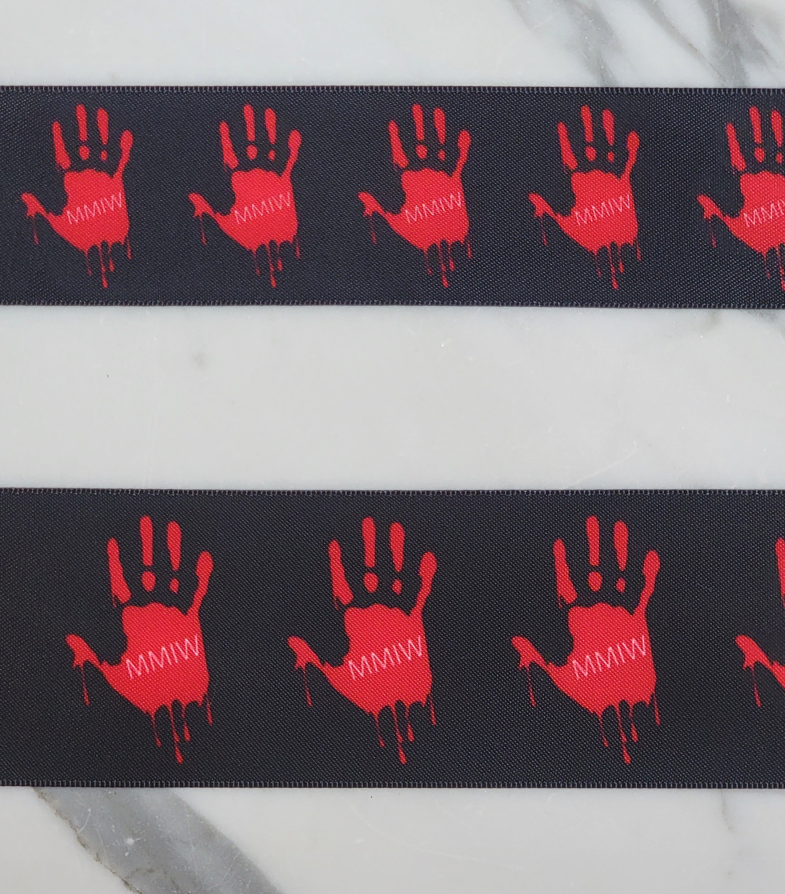 MMIW (Single Hand/Black) Ribbon – Southern Bead Supply