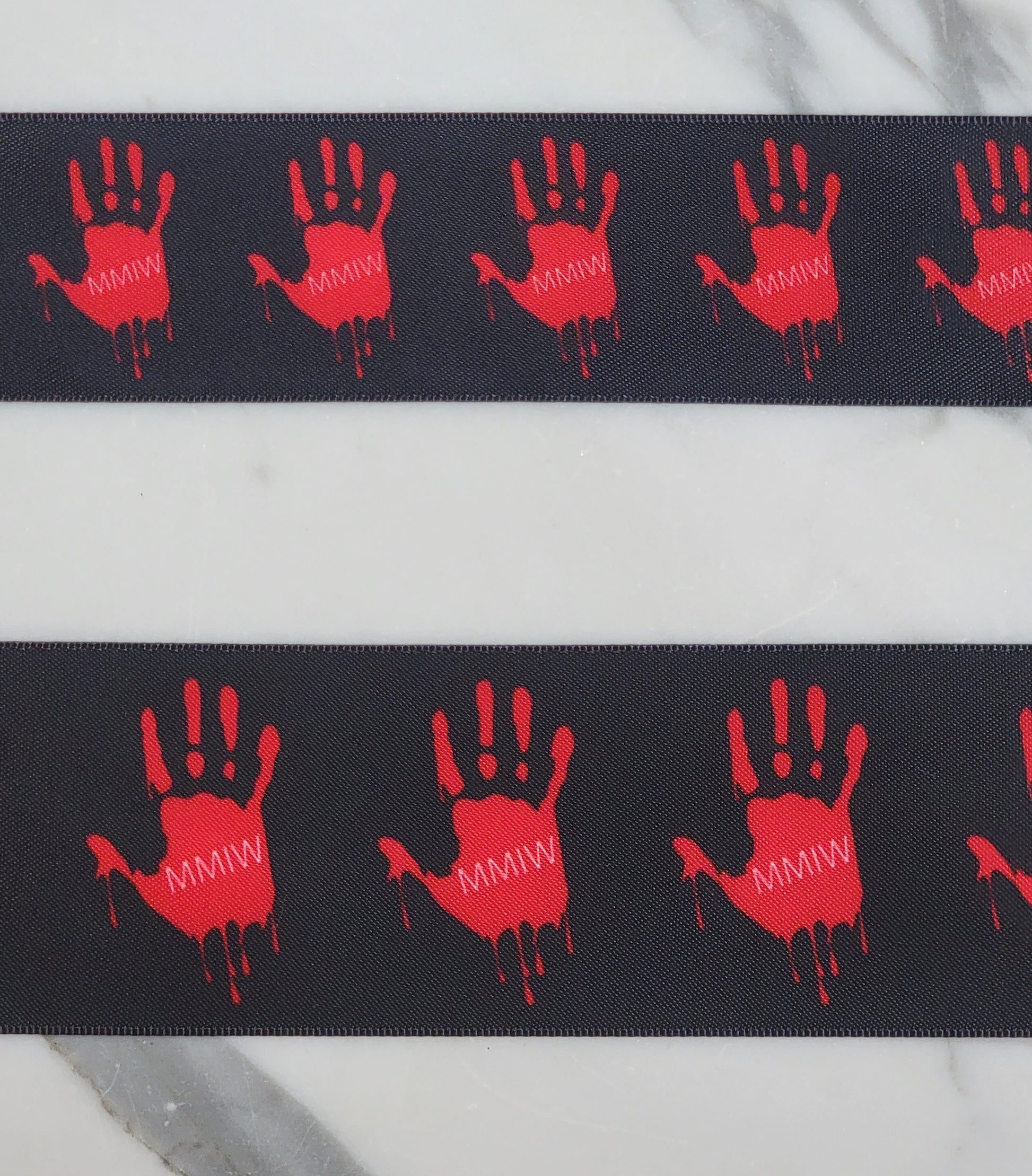 MMIW (Single Hand/Black) Ribbon – Southern Bead Supply