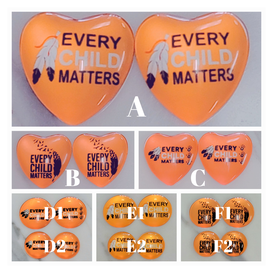 Every Child Matters Dedication Glass Cabs