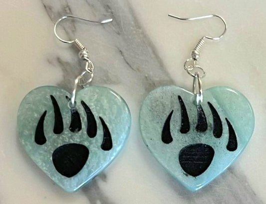 Bear Paw Acrylic Inlays