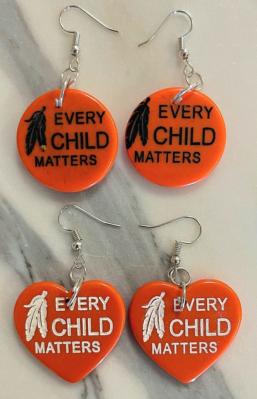 "Every Child Matters" Acrylic Inlays