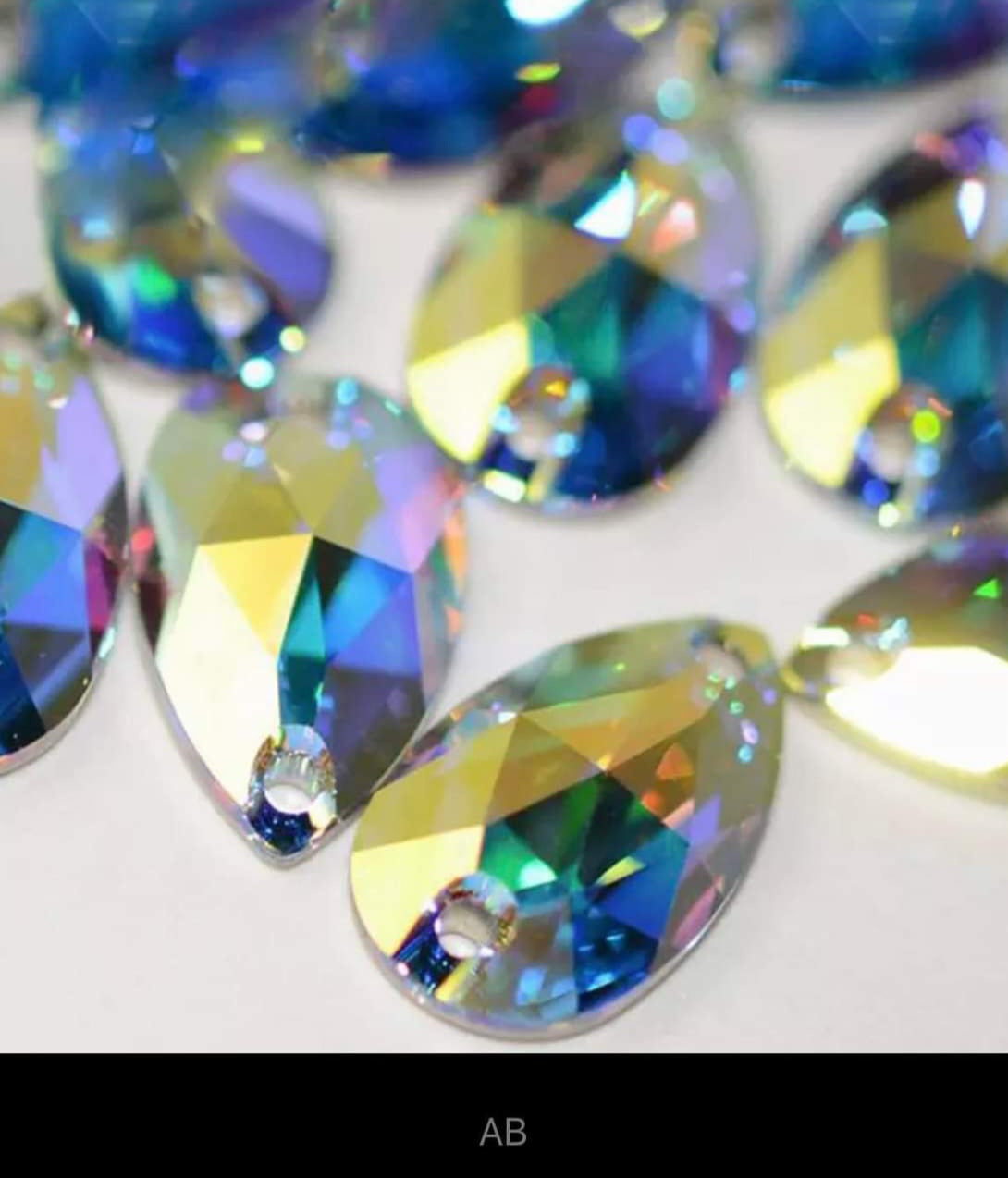 Teardrop Crystals